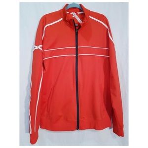 Lululemon men’s red full zip sweater XL